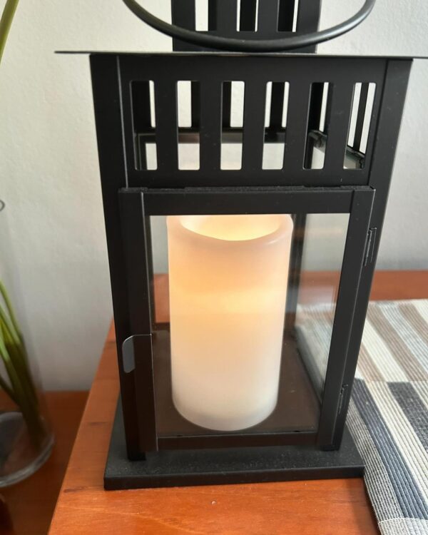Candle lit 24 hours.